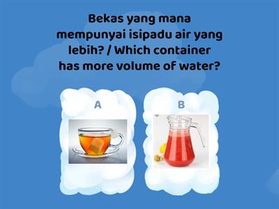 ISIPADU CECAIR / VOLUME OF LIQUIDS