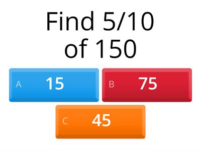 Equal Groups with Fractions Challenge