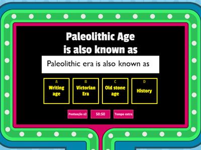 Paleolithic Age