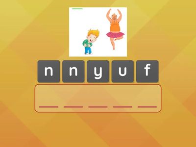 P1 T1W4 ASC Adjectives anagram