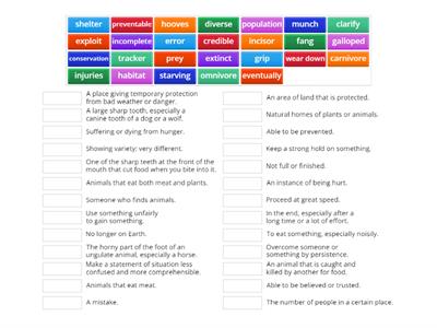 EFL 5 U1-4 vocabulary