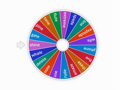 Split digraphs phonics screening practice