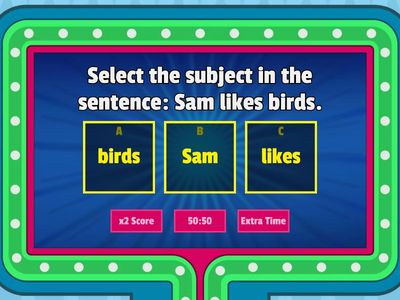 Subject and Predicate