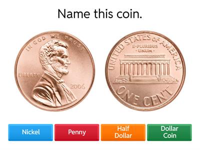  U.S. Coin Identification Quiz - 6th