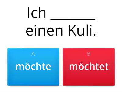 möchten