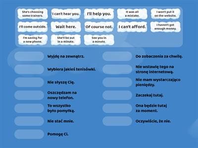 Zuzia and friends unit 6-vocabulary