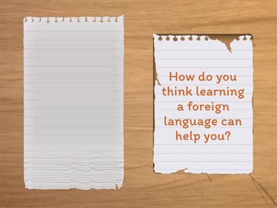 CAE Speaking Part 1 - Questions 