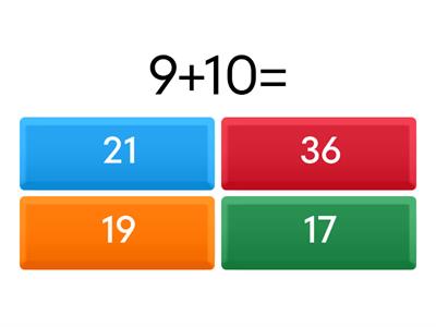 1st class maths quiz