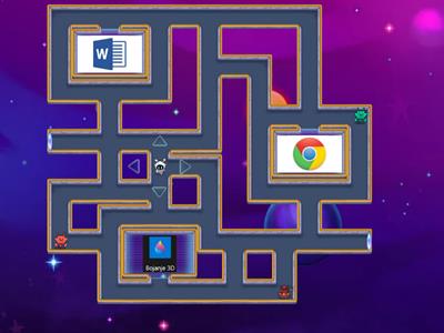 Bojanje 3D / Paint 3D - labirintus