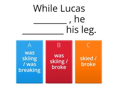 Past Simple v Past Continuous 7 revision