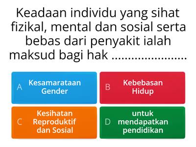 Pendidikan Kesihatan Tingkatan 5