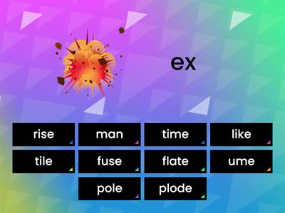 closed and vce 2 syllable words