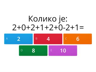 Мислиша 2021.  - 1.разред