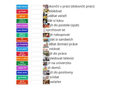 New English File - Beginner: Unit 5B (vocabulary)