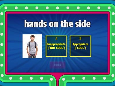 Appropriate and Inappropriate