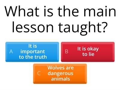 The boy who cried wolf