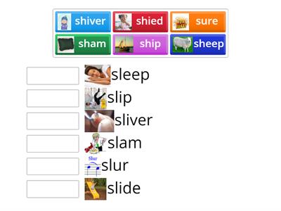 sl and sh pairs 