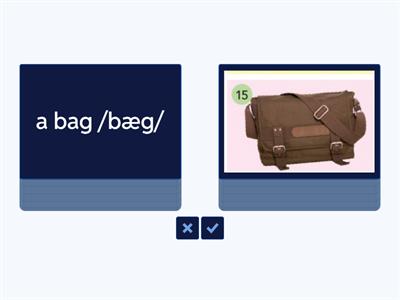 Everyday objects (EF elementary)