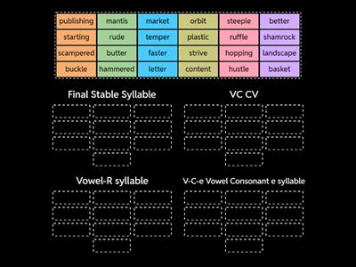 BLS MC 3 Reading sort