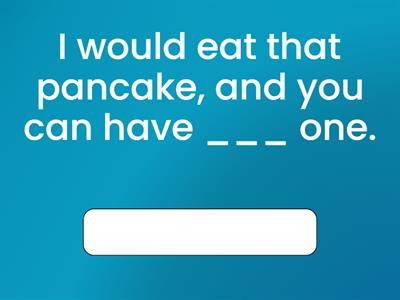 Other, others, the other, the others, another