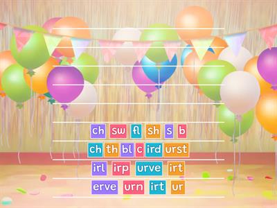 Bossy R: er, ir, ur Word Builder 