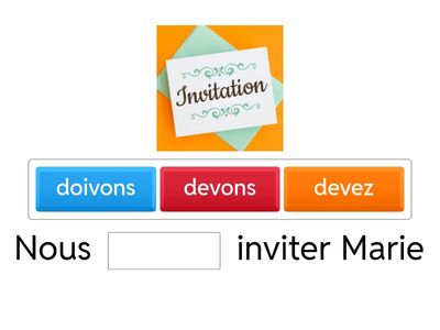 DEVOIR | A1-A2 Grammaire