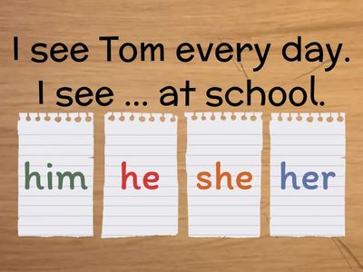 Subject & Object Pronouns