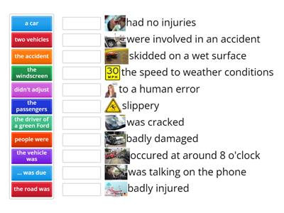 describing traffic accidents