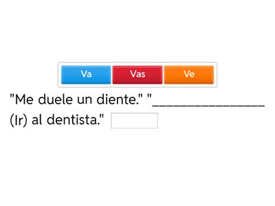 Mandatos informales afirmativos