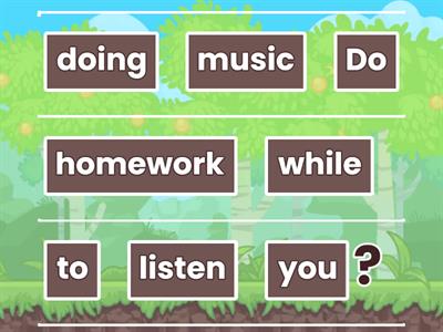 Tenses and auxiliary verbs