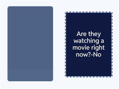 Present Continuous A2. Make short answers