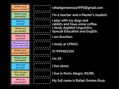 Personal Information