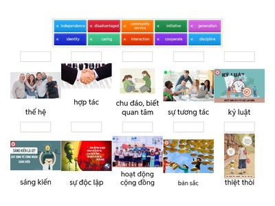 english 11-unit 1-5 vocab matching