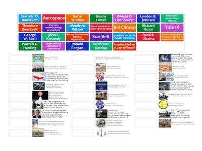 Modern Era and Presidents Review