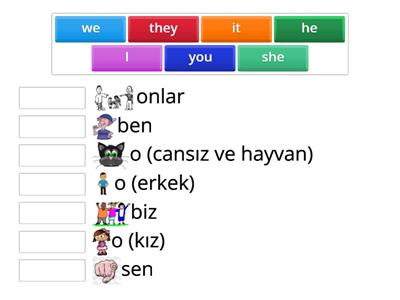 3 GRADE UNIT 2 FAMILY  -- PRONOUNS