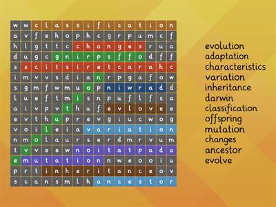 Evolution and Inheritance Year 6