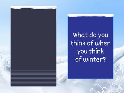 Winter (Question Cards)