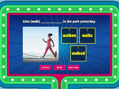 Simple Past Tense Review