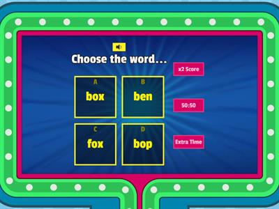 What's That Word?! Gameshow!