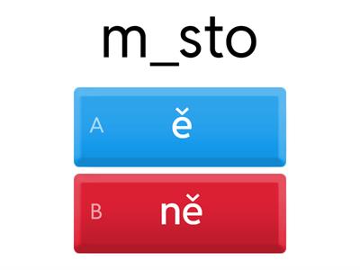 Mně, mě - kvíz