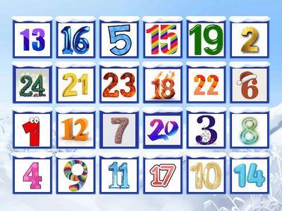 Wörter-Adventskalender