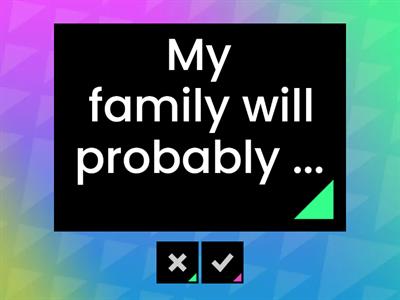 Future and Probability (speaking)