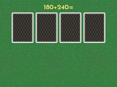 Усний рахунок чисел