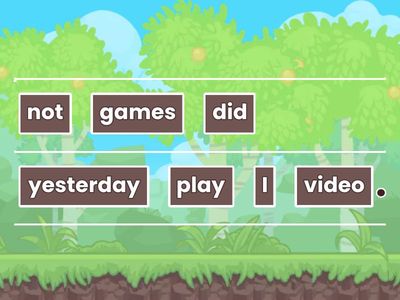 Past Simple: Regular Verbs - Negative