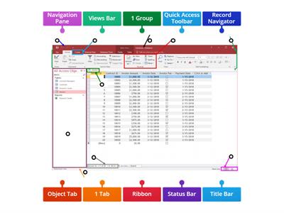 Label the Access Window