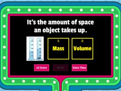 Copy of Matter, Mass and Volume
