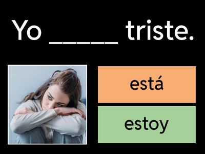 Conjugación de "estar" + sentimientos ("estar" + feelings)