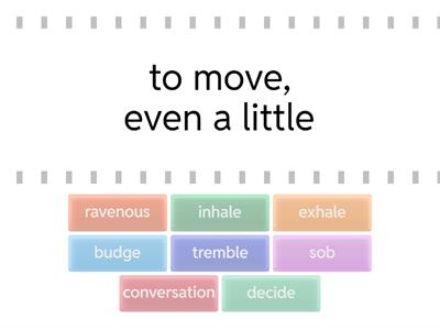 Three Little Pigs Vocabulary