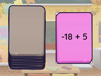 2 Negative Number Operations - Add / Subtract