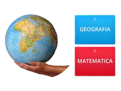  Arabo- Italiano:LE MATERIE SCOLASTICHE